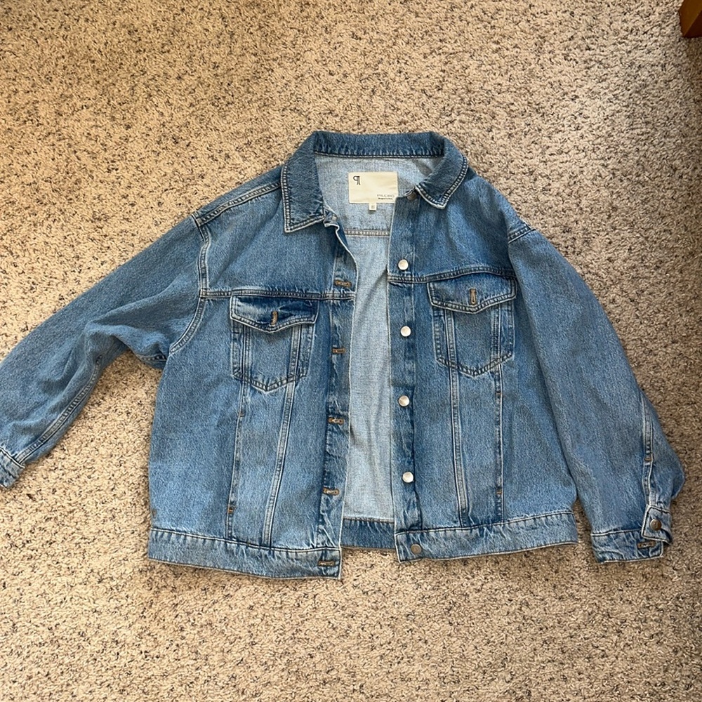 Pilcro Oversized Denim Jacket